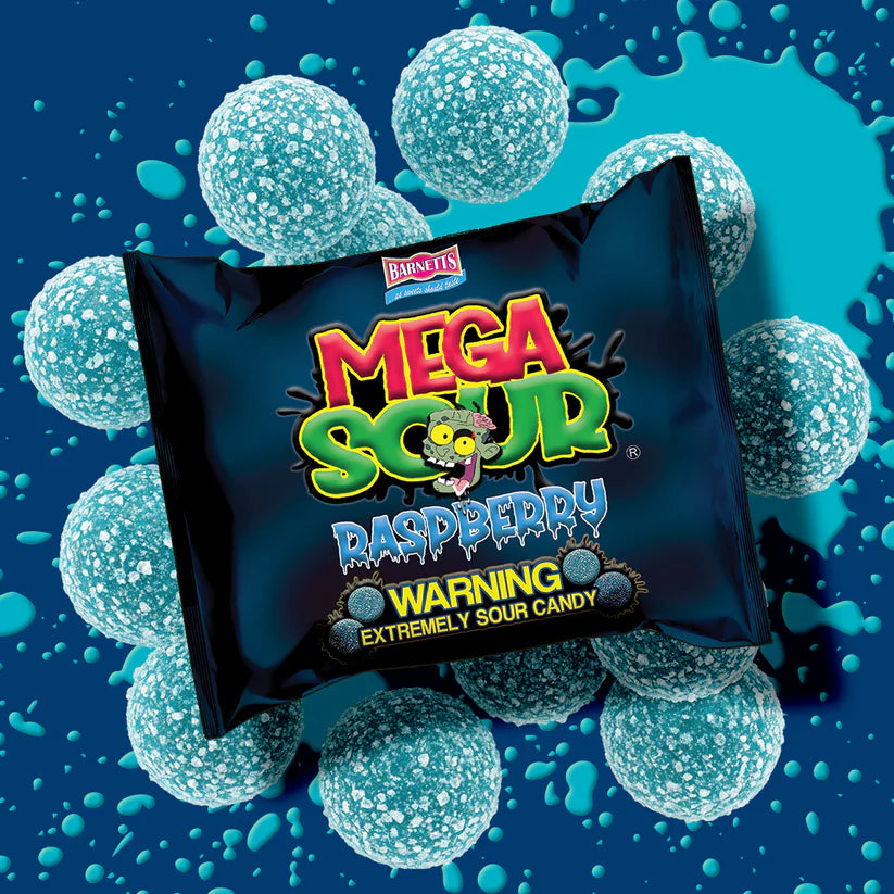 Mega Sour Raspberry #megasourchallenge