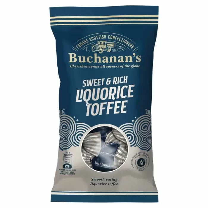 Buchanan's Sweet & Rich Liquorice Toffee