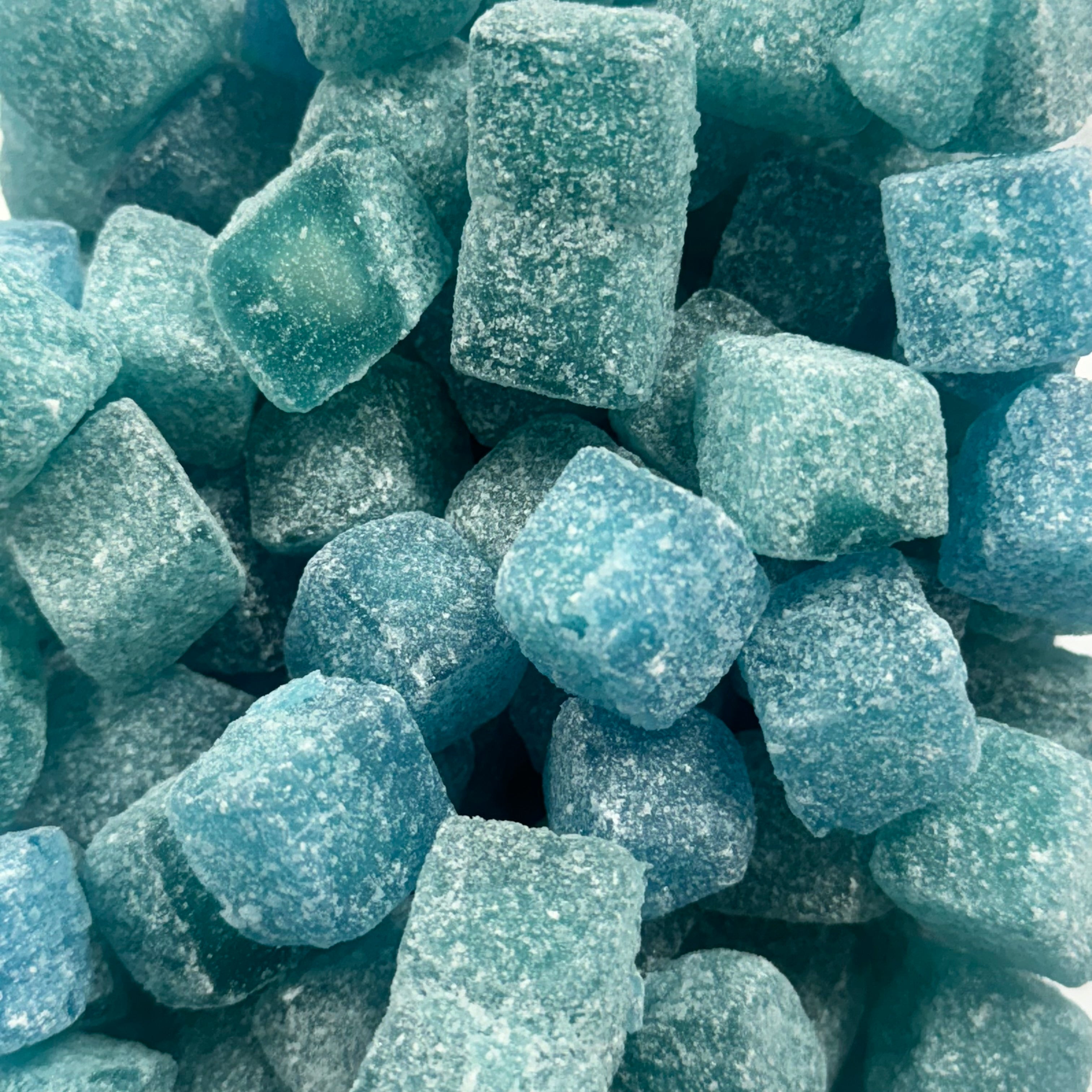 Sour Blue Raspberry Cubes