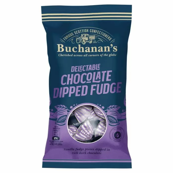 Buchanan's Delectable Chocolate Dipped Fudge