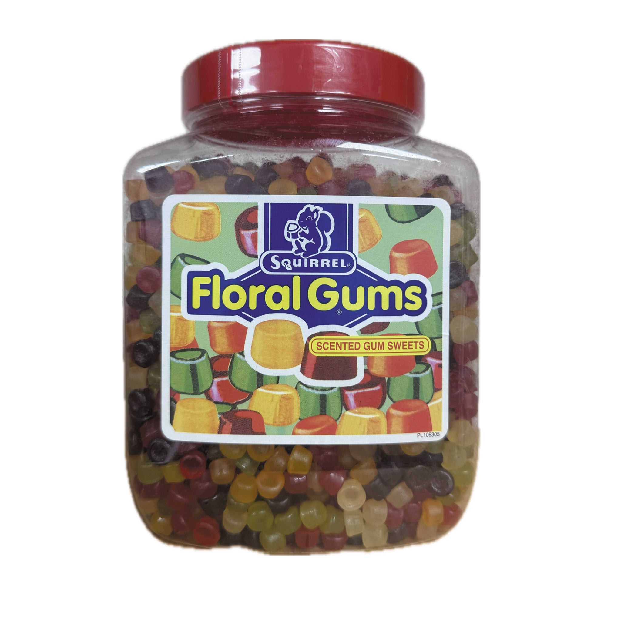 Squirrel Floral Gums Jar 2.25kg