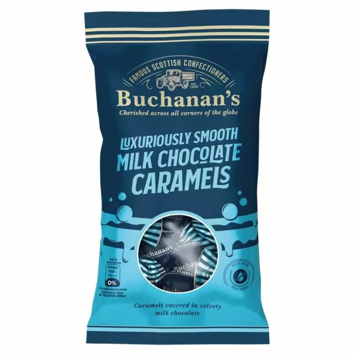 Buchanan's Luxuriously Smooth Milk Chocolate Caramels
