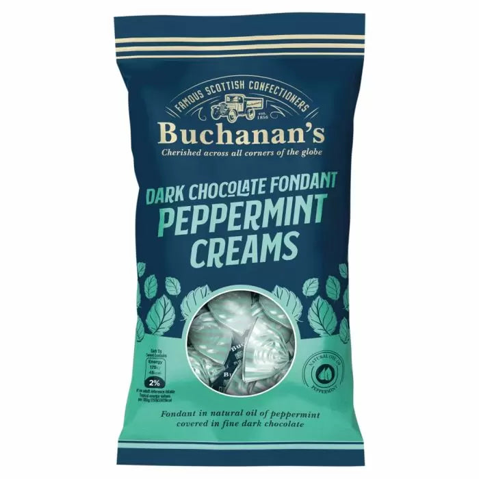 Buchanan's Dark Chocolate Fondant Peppermint Creams