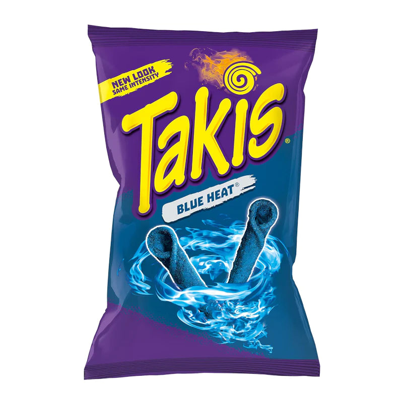 Takis Blue Heat Rolled Tortilla Corn Chips