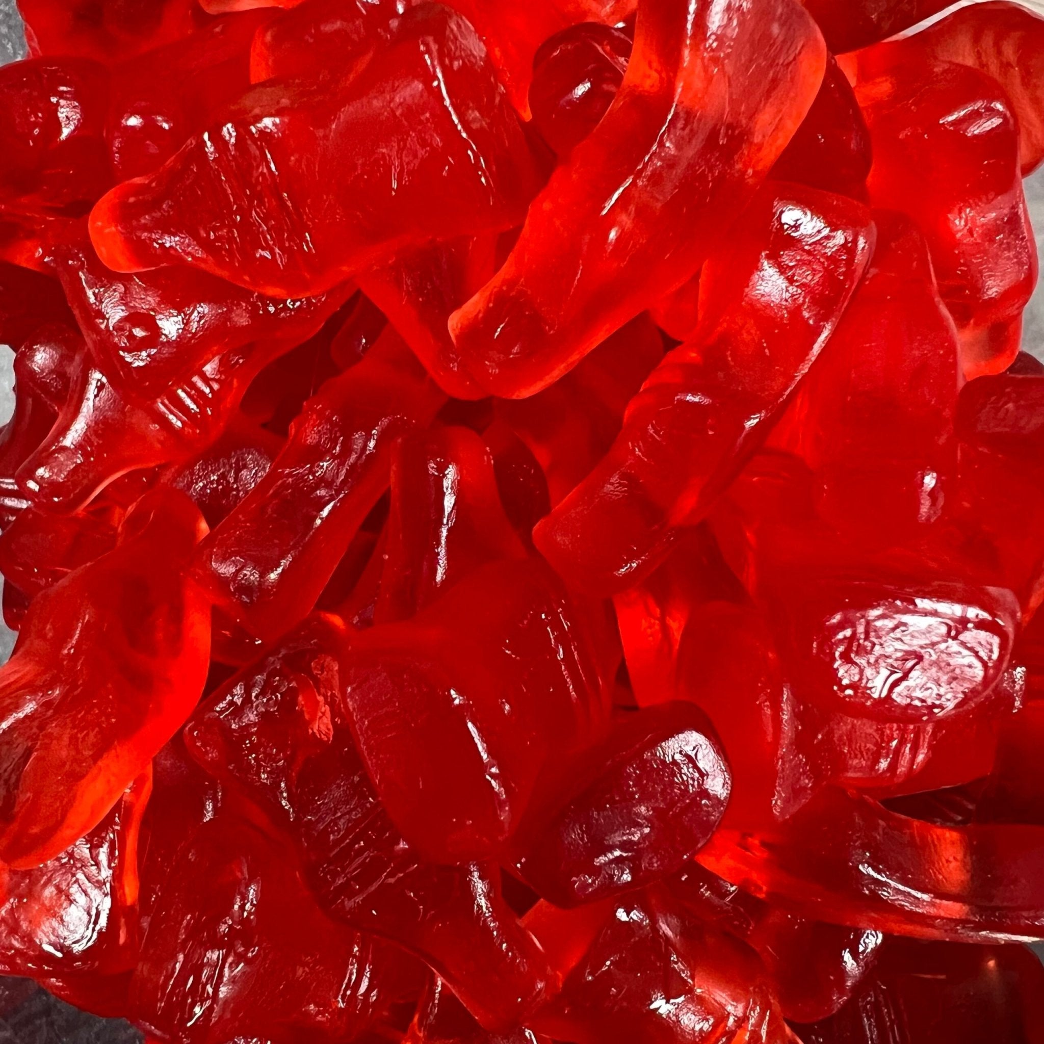 Rhubarb Gin Jelly Bottles - Dream Candy